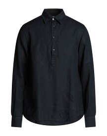 【送料無料】 アスペジ メンズ シャツ リネンシャツ トップス Linen shirt Midnight blue