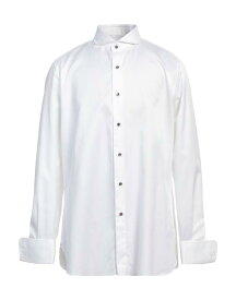 【送料無料】 イザイア メンズ シャツ トップス Solid color shirt White