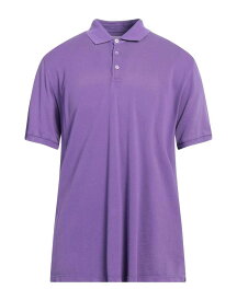 【送料無料】 フェデーリ メンズ ポロシャツ トップス Polo shirt Purple