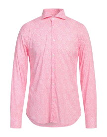 【送料無料】 フェデーリ メンズ シャツ トップス Patterned shirt Pink