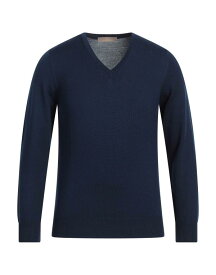 【送料無料】 クルチアーニ メンズ ニット・セーター アウター Sweater Navy blue