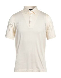 【送料無料】 グランサッソ メンズ ポロシャツ トップス Polo shirt Cream