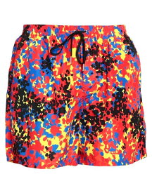 【送料無料】 ディースクエアード メンズ ハーフパンツ・ショーツ 水着 Swim shorts Red