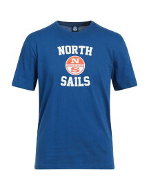 【送料無料】 ノースセール メンズ Tシャツ トップス T-shirt Blue