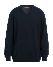 【送料無料】 クルチアーニ メンズ ニット・セーター アウター Cashmere blend Midnight blue