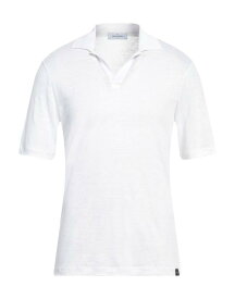 【送料無料】 グランサッソ メンズ ポロシャツ トップス Polo shirt White