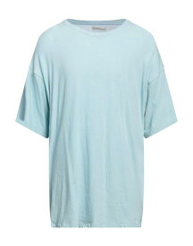 【送料無料】 ラネウス メンズ Tシャツ トップス T-shirt Sky blue