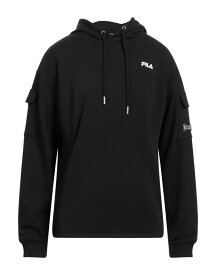 【送料無料】 フィラ メンズ パーカー・スウェット フーディー アウター Hooded sweatshirt Black