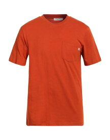 【送料無料】 ウッド ウッド メンズ Tシャツ トップス T-shirt Rust