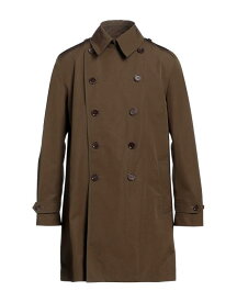 【送料無料】 アスペジ メンズ コート アウター Double breasted pea coat Military green