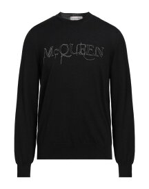 【送料無料】 アレキサンダー・マックイーン メンズ ニット・セーター アウター Sweater Black