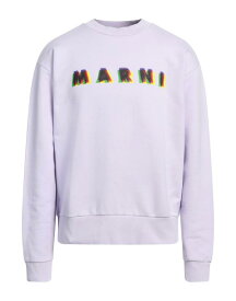 【送料無料】 マルニ メンズ パーカー・スウェット アウター Sweatshirt Lilac