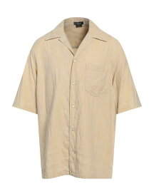 【送料無料】 ヴェルサーチ メンズ シャツ トップス Solid color shirt Beige