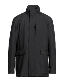 【送料無料】 ゼニア メンズ ジャケット・ブルゾン アウター Shell jacket Black