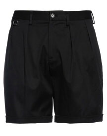 【送料無料】 ニールバレット メンズ ハーフパンツ・ショーツ ボトムス Shorts & Bermuda Black