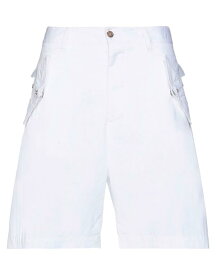 【送料無料】 ディースクエアード メンズ ハーフパンツ・ショーツ ボトムス Shorts & Bermuda White