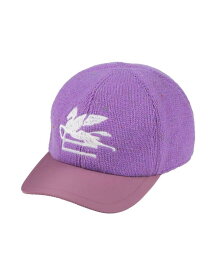 【送料無料】 エトロ メンズ 帽子 アクセサリー Hat Purple