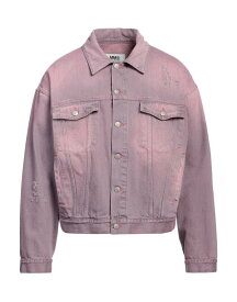 【送料無料】 マルタンマルジェラ メンズ ジャケット・ブルゾン デニムジャケット アウター Denim jacket Light purple