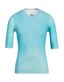 【送料無料】 マルタンマルジェラ メンズ Tシャツ トップス Basic T-shirt Turquoise