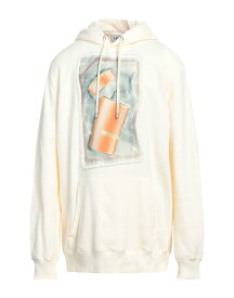 【送料無料】 ランバン メンズ パーカー・スウェット フーディー アウター Hooded sweatshirt Ivory