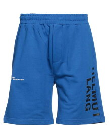 【送料無料】 ヘルムート ラング メンズ ハーフパンツ・ショーツ ボトムス Shorts & Bermuda Blue