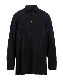【送料無料】 オーエーエムシー メンズ シャツ トップス Patterned shirt Black