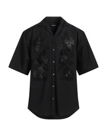 【送料無料】 ディースクエアード メンズ シャツ トップス Solid color shirt Black