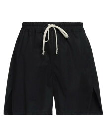 【送料無料】 リックオウエンス メンズ ハーフパンツ・ショーツ ボトムス Shorts & Bermuda Black