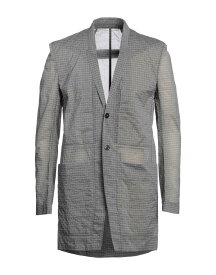 【送料無料】 リックオウエンス メンズ ジャケット・ブルゾン ブレザー アウター Blazer Grey