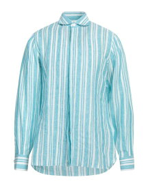 【送料無料】 イザイア メンズ シャツ リネンシャツ トップス Linen shirt Turquoise