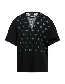 【送料無料】 ラフ・シモンズ メンズ Tシャツ トップス T-shirt Black