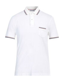 【送料無料】 グランサッソ メンズ ポロシャツ トップス Polo shirt White