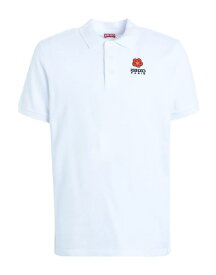 【送料無料】 ケンゾー メンズ ポロシャツ トップス Polo shirt White
