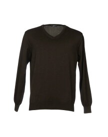 【送料無料】 ロッソピューロ メンズ ニット・セーター アウター Sweater Dark brown