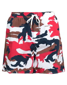 【送料無料】 ディースクエアード メンズ ハーフパンツ・ショーツ 水着 Swim shorts Red