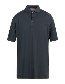 【送料無料】 グランサッソ メンズ ポロシャツ トップス Polo shirt Steel grey