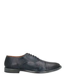 【送料無料】 カフェノワール メンズ スリッポン・ローファー シューズ Laced shoes Navy blue