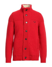 【送料無料】 フレッドペリー メンズ ジャケット・ブルゾン アウター Jacket Red