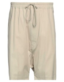 【送料無料】 リックオウエンス メンズ ハーフパンツ・ショーツ ボトムス Shorts & Bermuda Light grey