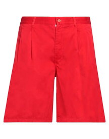 【送料無料】 コム・デ・ギャルソン メンズ ハーフパンツ・ショーツ ボトムス Shorts & Bermuda Red