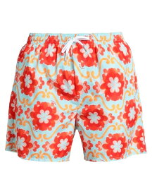 【送料無料】 ディースクエアード メンズ ハーフパンツ・ショーツ 水着 Swim shorts Turquoise