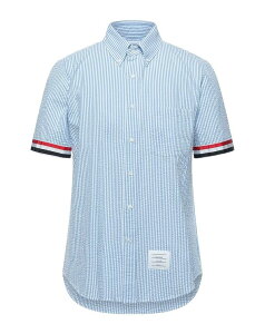 �g���u���E�� �����Y �g�b�v�X �V���c THOM BROWNE �X�g���C�v���V���c Azure Blue �u���[