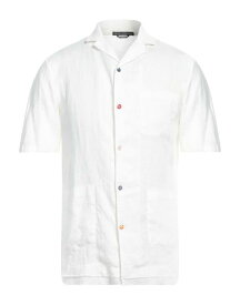 【送料無料】 ダニエレ アレッサンドリー二 メンズ シャツ リネンシャツ トップス Linen shirt Off white