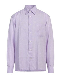 【送料無料】 ブリオーニ メンズ シャツ リネンシャツ トップス Linen shirt Lilac