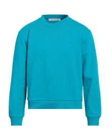 【送料無料】 トラサルディ メンズ パーカー・スウェット アウター Sweatshirt Turquoise