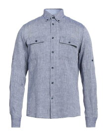 【送料無料】 ポールアンドシャーク メンズ シャツ リネンシャツ トップス Linen shirt Slate blue