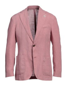 【送料無料】 ラルディーニ メンズ ジャケット・ブルゾン ブレザー アウター Blazer Pastel pink