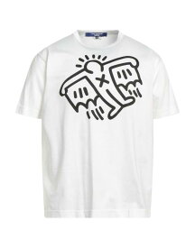 【送料無料】 ジュンヤワタナベ メンズ Tシャツ トップス T-shirt White