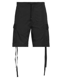 【送料無料】 マハリシ メンズ ハーフパンツ・ショーツ ボトムス Shorts & Bermuda Black