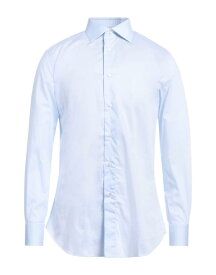 【送料無料】 ブリオーニ メンズ シャツ トップス Solid color shirt Sky blue